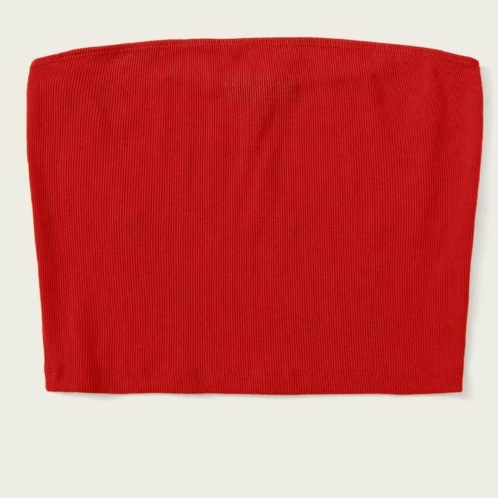 RED TUBE TOP